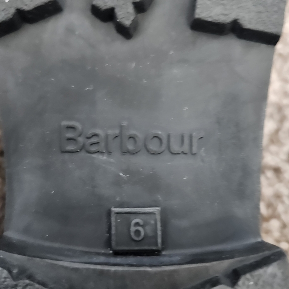 Barbour Size 6 Wilton Wellies Black - Picture 6 of 8